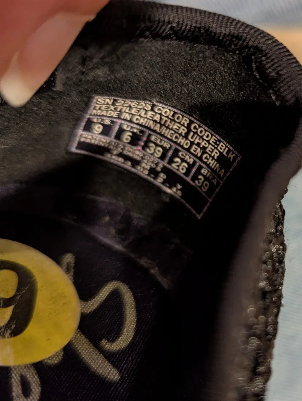 Skechers Black Floral Crochet Slip-On Ballet Flats